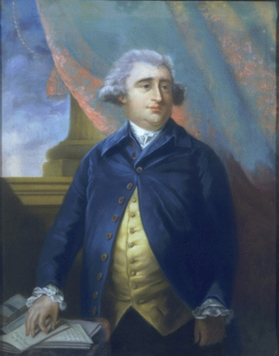 Charles James Fox wearing buff and blue. Photo credit: historicalportraits.com