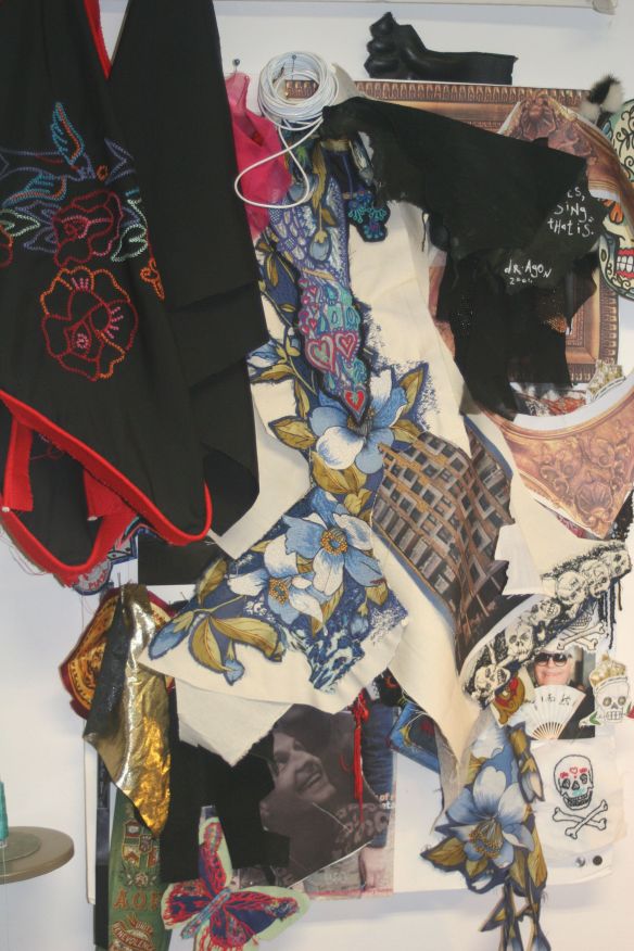 The inspiration wall.